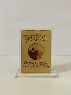Charizard Vstar Rainbow Gold Metal Pokemon Card Fan Art/Collectible/Gift - Image 2