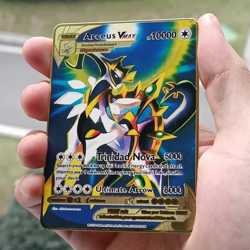 POKEMON ARCEUS METAL COLLECTABLE CARDS 10000HP VMAX FunArt - Image 1