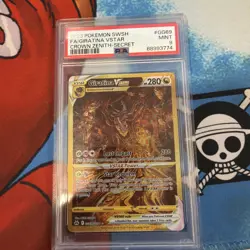 Pokemon TCG Giratina VSTAR Crown Zenith Holo Card GG69/GG70 Mint PSA 9 - Image 1