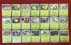 Pokemon Scarlet & Violet 151 Complete Common/Uncommon Set 128 Cards - Image 5