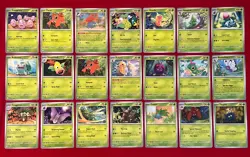 Pokemon Scarlet & Violet 151 Complete Common/Uncommon Set 128 Cards - Image 5