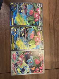 Pokemon TCG Mega Evolution Card Lot of 3 NM/M Full Art - Image 1