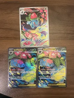 Pokemon TCG Mega Evolution Card Lot of 3 NM/M Full Art - Image 2
