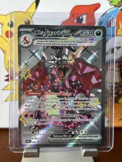 🔹Charizard EX SVP074 Black Star Promo Card🔹Pokemon TCG Paldean Fates - Image 1