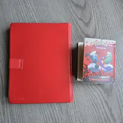 Vintage Pokemon Card Binder WOTC TCG Shadowless 1st Edition Black White Base Set - Image 3