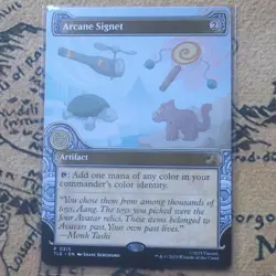 ~ Arcane Signet (Showcase) ~ NM ~ MTG: Avatar ~ MTG ~ - Image 1