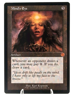 MTg Magic the Gathering - Mind's Eye Retro Frame - Brother's War - NM - Image 2
