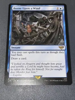 Borne Upon a Wind, The Lord of the Rings, MTG LTR NM/M - Image 1