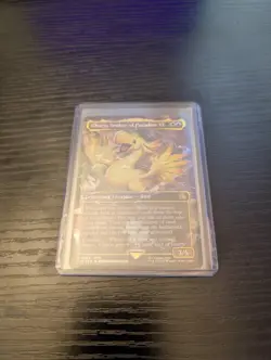Choco, Seeker of Paradise Borderless Chocobo Track FOIL MTG Final Fantasy - Image 1