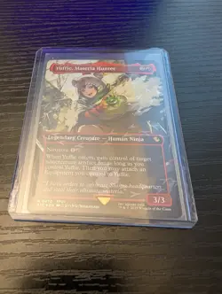 Yuffie Materia Hunter Chocobo Track Borderless Foil Final Fantasy MTG 0470 NM - Image 1