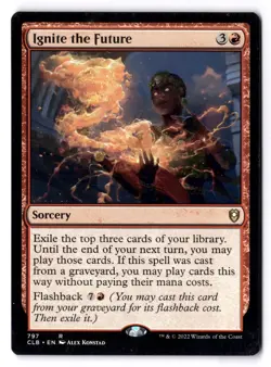 Ignite The Future NM* Commander Baldur's Gate 797 ENGLISH mtg -UnltdCards - Image 1