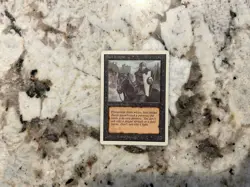 Mtg Unlimited Black Knight - Magic the Gathering Unlimited Black Knight Hp - Image 1