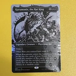 Karumonix, The Rat King | Showcase Step-And-Compleat Foil | R | 439 | ONE | MTG - Image 1