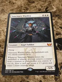 SANCTUARY WARDEN Magic MTG Streets of New Capenna - Image 1