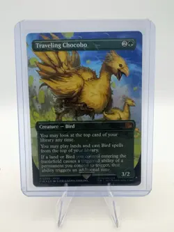 Traveling Chocobo (Borderless) (Chocobo Track Foil) Final Fantasy Foil - Image 1