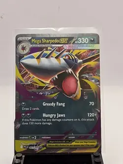 Mega Sharpedo EX 061/094 - Double Rare - Phantasmal Flames - Pokemon TCG - Image 1
