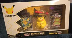 Pokemon Celebrations Premium Figure Collection Pikachu VMAX New Factory Sealed - Image 1