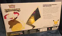Pokemon Celebrations Premium Figure Collection Pikachu VMAX New Factory Sealed - Image 4