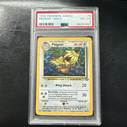 1999 Pokemon Jungle #8 Pidgeot-Holo PSA 4 VG-EX 8/64 - Image 1