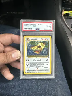 1999 Pokemon Jungle #8 Pidgeot-Holo PSA 4 VG-EX 8/64 - Image 2