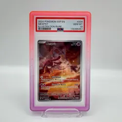 Mesprit 204/191 PSA 10 Pokemon Surging Sparks SV08 Illustration Rare W/Guard - Image 1