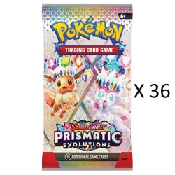 Pokemon Prismatic Evolutions Loose Booster Pack x72 New Factory Sealed - Image 1