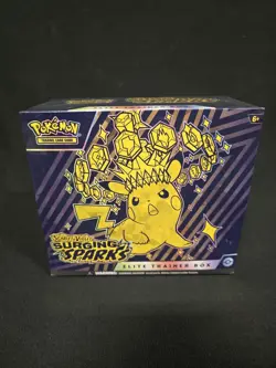Pokemon TCG Surging Sparks Elite Trainer Box ETB NEW Sealed SHIPS FAST - Image 1