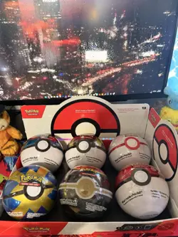 Pokemon Pokeball Tins Case of 6 Best of 2021 Reprint, Full Display, New Sealed - Image 1