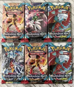 Pokemon ​Scarlet & Violet: Paradox Rift - Booster Pack​​s X6 New Sealed! - Image 1