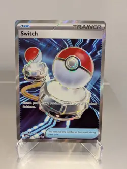 Pokemon TCG: Phantasmal Flames - Switch (123/094) Full Art Trainer Double Rare - Image 1