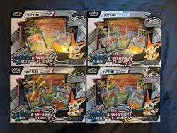 4x Pokemon TCG - Victini Illustration Collection Box - New & Factory Sealed ✅ - Image 1