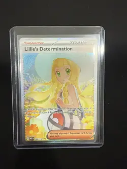 Pokemon TCG English Mega Evolution 184/132 Lillie's Determination - Image 1