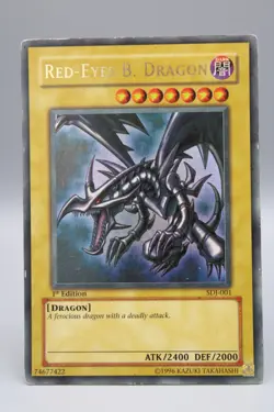 Yu-Gi-Oh! Red-Eyes B. Dragon SDJ-001 Starter Deck: Joey 1st Edition - Image 1