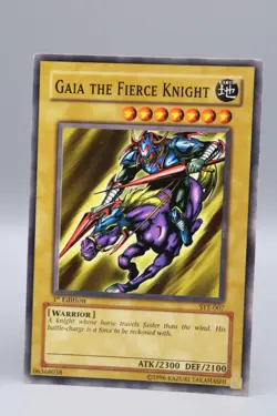 Yu-Gi-Oh! Gaia The Fierce Knight 1st Edition SYE-007 - Image 1
