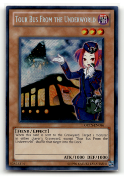 Tour Bus From the Underworld ORCS-EN086 Unlimited Secret Rare Order of Chaos LP - Image 1