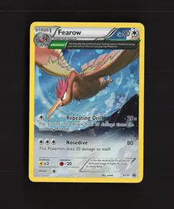 Fearow XY57 XY Full Art Black Star Promo Cosmos Holo Pokemon Card LP - Image 1