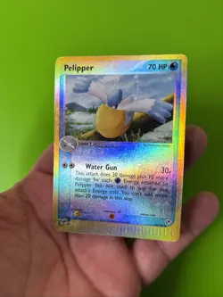 Pelipper 50/100 EX Sandstorm Reverse Holo Pokemon Card MP - Image 3