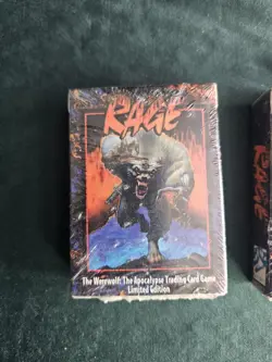 RAGE Limited Edition The Werewolf Acopalypse Trading Card Game SEE Description - Image 2