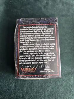 RAGE Limited Edition The Werewolf Acopalypse Trading Card Game SEE Description - Image 3