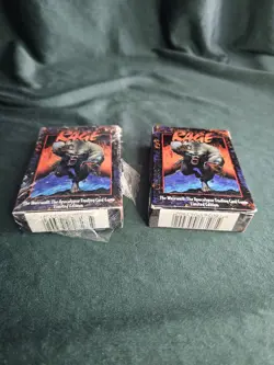 RAGE Limited Edition The Werewolf Acopalypse Trading Card Game SEE Description - Image 5
