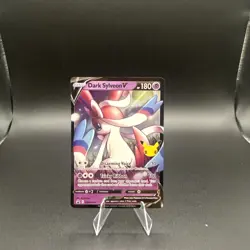 Dark Sylveon V SWSH134 SWSH: Sword & Shield Promo Cards Holo NM - Image 1