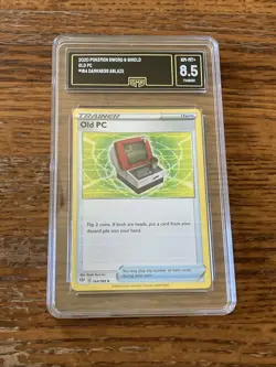 Old PC 164/189 Darkness Ablaze Pokemon TCG trading card Grading GMA 8.5 Graded - Image 1