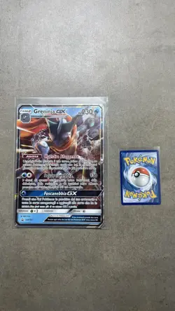 GRENINJA GX SM197 - JUMBO CARD PROMO POKEMON DETECTIVE PIKACHU ITA 2019 NM - Image 1