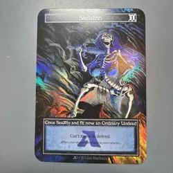 Sorcery Gothic Contested Realm Skeleton Promo Card NM Rudy Alpha Investments - Image 1