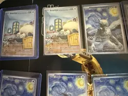 Pokemon Van Gogh Bulk Lot. 12 Cards Mew, Mewtwo, Snorlax And More!!! - Image 2
