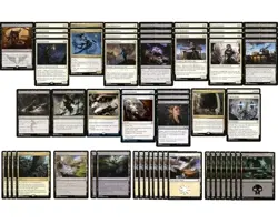 Black White Ally Deck Modern Legal MTG Custom 60 Card Deck Magic The Gathering - Image 1