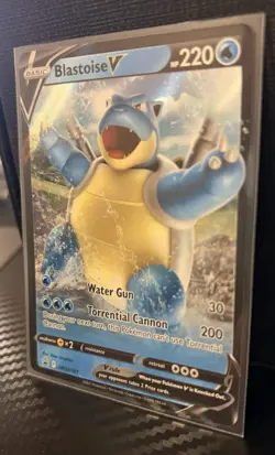 Blastoise V SWSH101 SWSH: Sword & Shield Promo Cards Holographic Promotion Card - Image 3