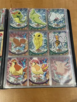 Pokemon Topps Card Bundle Series 1 in binder plus duplicates and holos - Image 2
