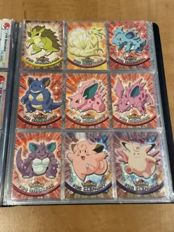 Pokemon Topps Card Bundle Series 1 in binder plus duplicates and holos - Image 4