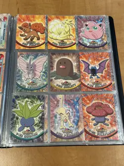 Pokemon Topps Card Bundle Series 1 in binder plus duplicates and holos - Image 5